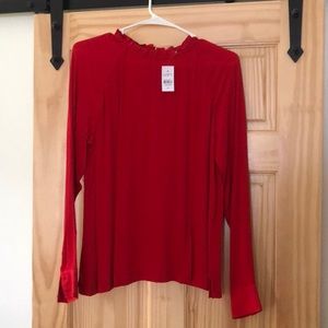LOFT Women’s Red Top *New With Tags*